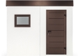 GARDEON® Gartenhaus mit Hörmann-Türen und Fenster
